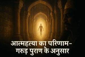 गरुड़ पुराण के अनुसार आत्महत्या के परिणाम: