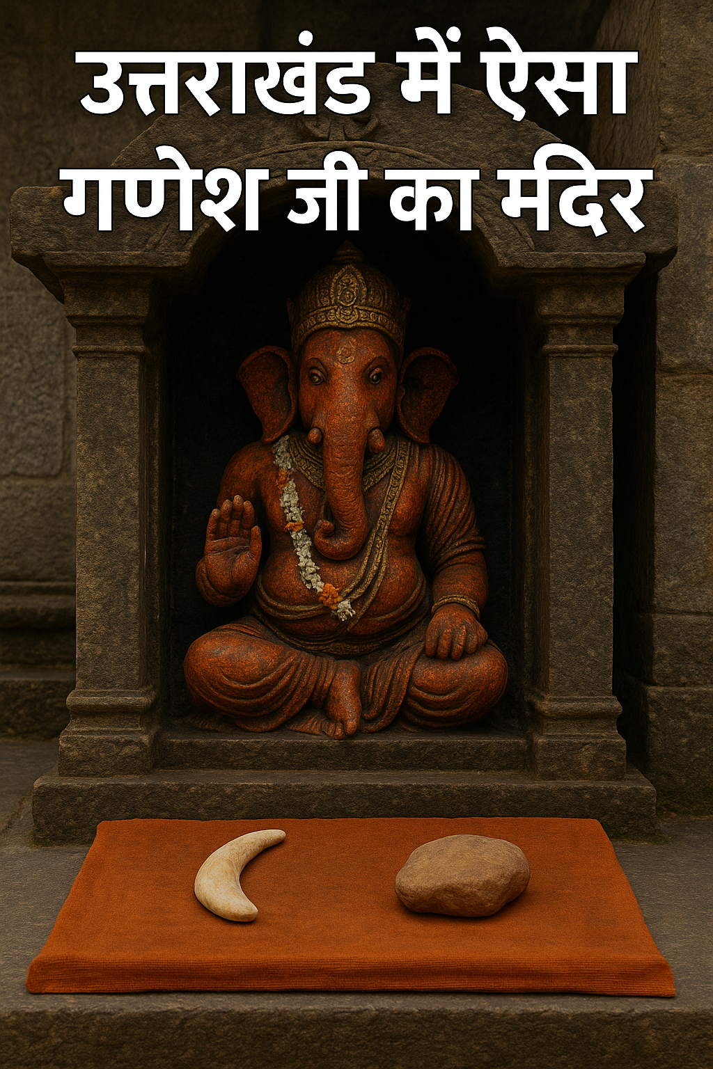 उत्तराखंड का रहस्यमयी गणेश मंदिर – जहां गणेश जी का टूटा हुआ दांत आज भी विद्यमान है!
