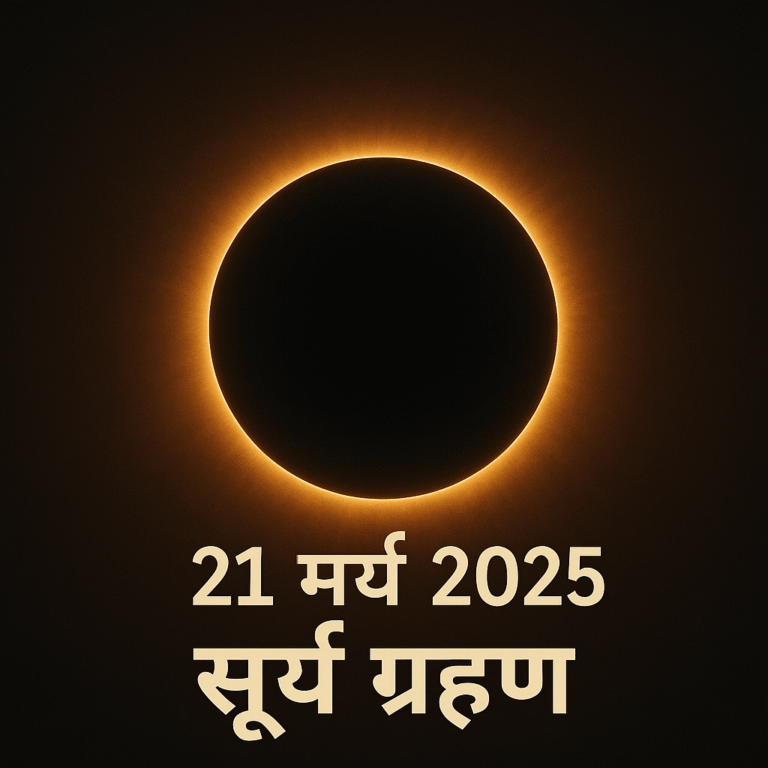 सूर्य ग्रहण: आत्मचिंतन और प्रभु भक्ति का दिव्य अवसर (21 मई 2025)