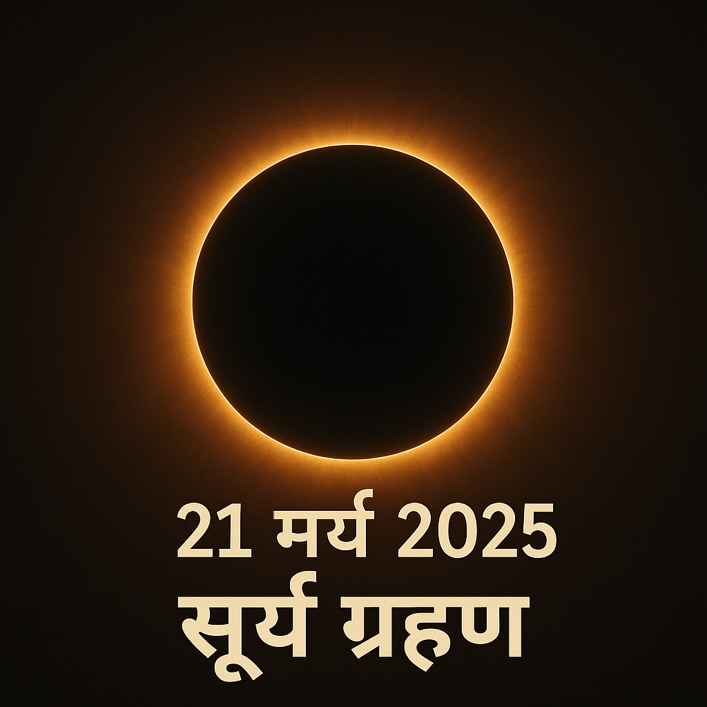 सूर्य ग्रहण: आत्मचिंतन और प्रभु भक्ति का दिव्य अवसर (21 मई 2025)