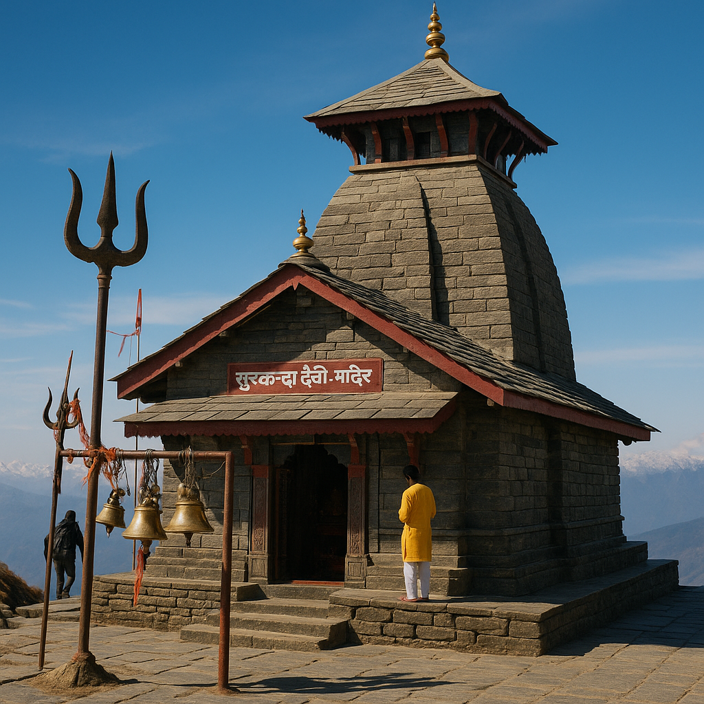 "उत्तराखंड का दिव्य धाम — सुरकंडा देवी मंदिर की सच्ची कहानी"