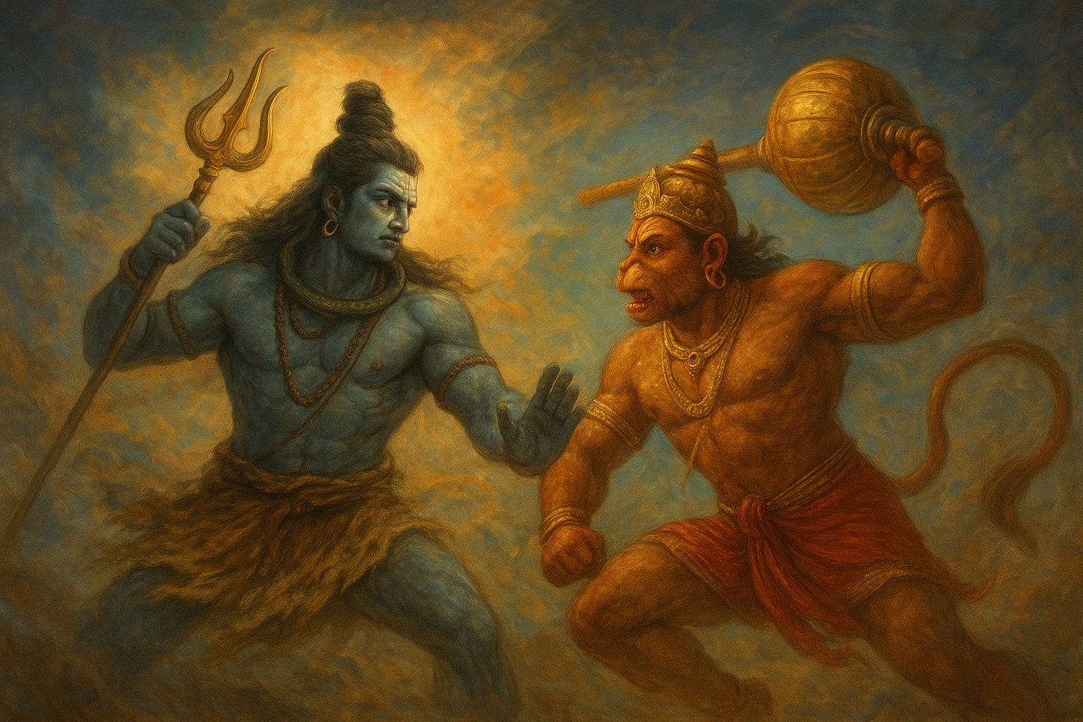 भगवान शिव और भक्त हनुमान का युद्ध – एक रहस्यमयी कथा