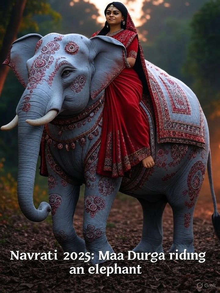 "इस बार नवरात्रि में माँ दुर्गा किस पर सवार हैं और इसका हमारे जीवन पर प्रभाव"