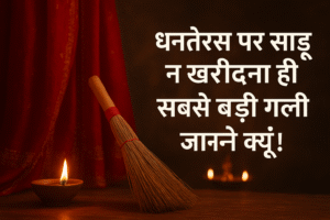 धनतेरस में झाड़ू न खरीदना — सबसे बड़ी गलती क्यों है ?