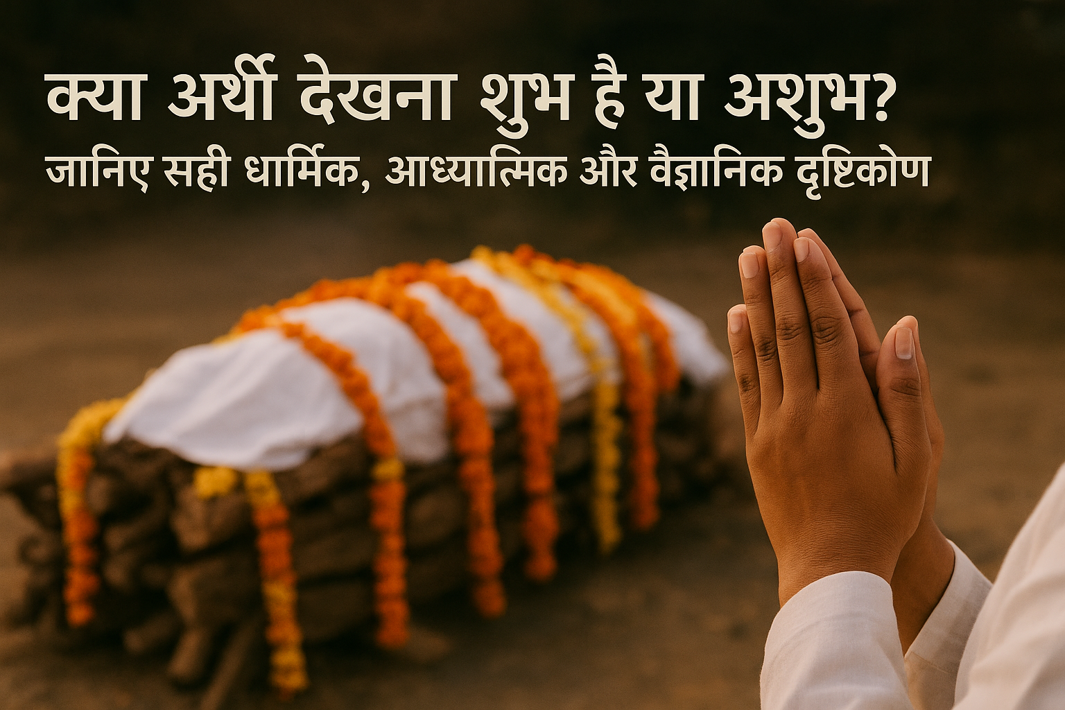 क्या अर्थी देखना शुभ है या अशुभ? जानिए सही धार्मिक, आध्यात्मिक और वैज्ञानिक दृष्टिकोण”