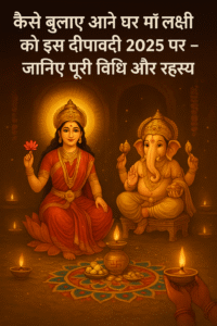 "कैसे बुलाएँ अपने घर माँ लक्ष्मी को इस दीपावली 2025 पर – जानिए पूरी विधि और रहस्य"