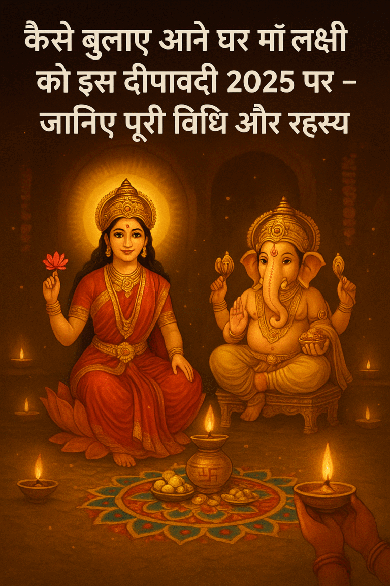 "कैसे बुलाएँ अपने घर माँ लक्ष्मी को इस दीपावली 2025 पर – जानिए पूरी विधि और रहस्य"