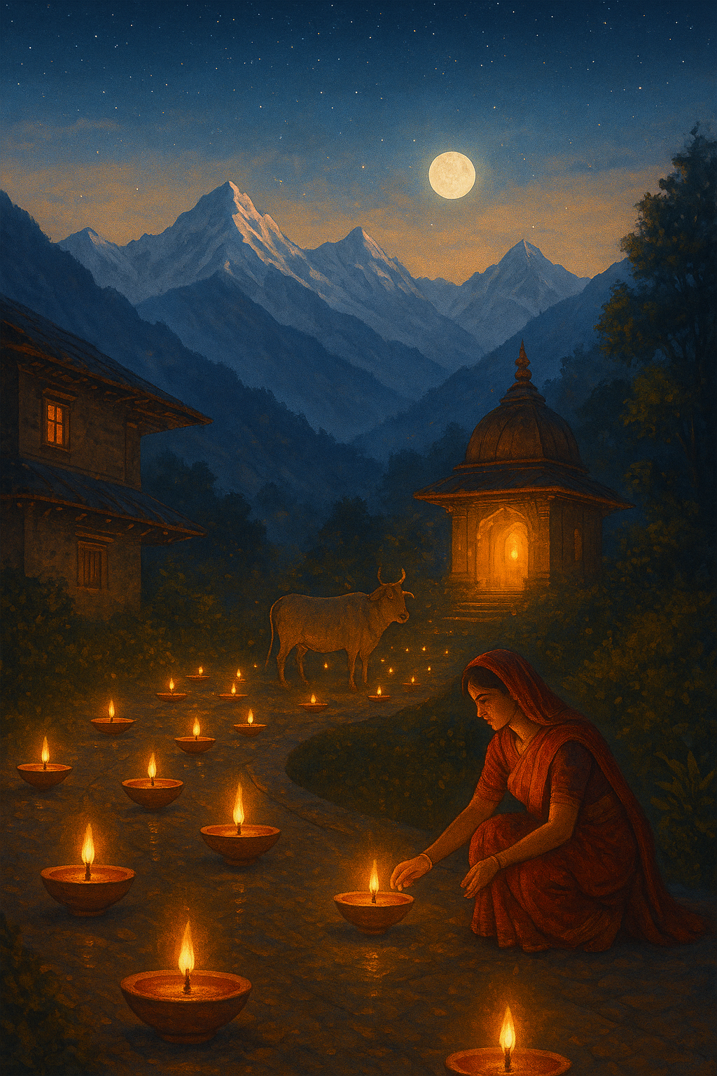 क्यों मनाई जाती है उत्तराखंड में दिवाली 11 दिन बाद?” 🪔