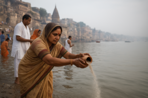 Ganga Asthi Visarjan – अस्थि विसर्जन का धार्मिक और आध्यात्मिक महत्व।