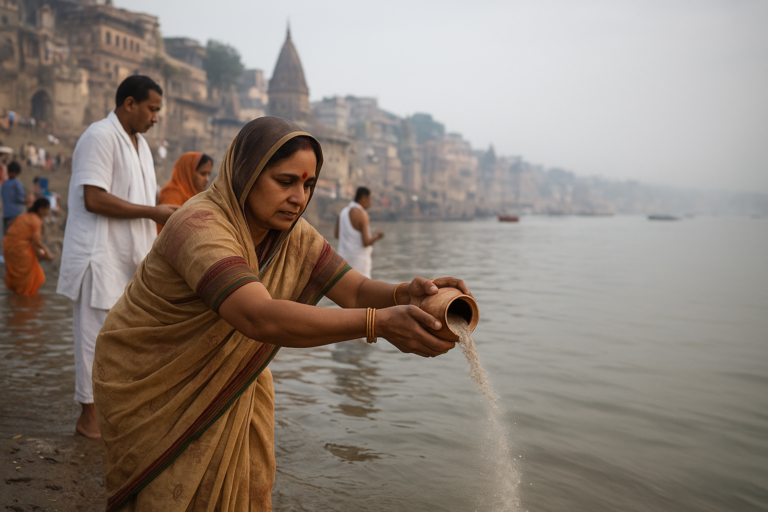 Ganga Asthi Visarjan – अस्थि विसर्जन का धार्मिक और आध्यात्मिक महत्व।