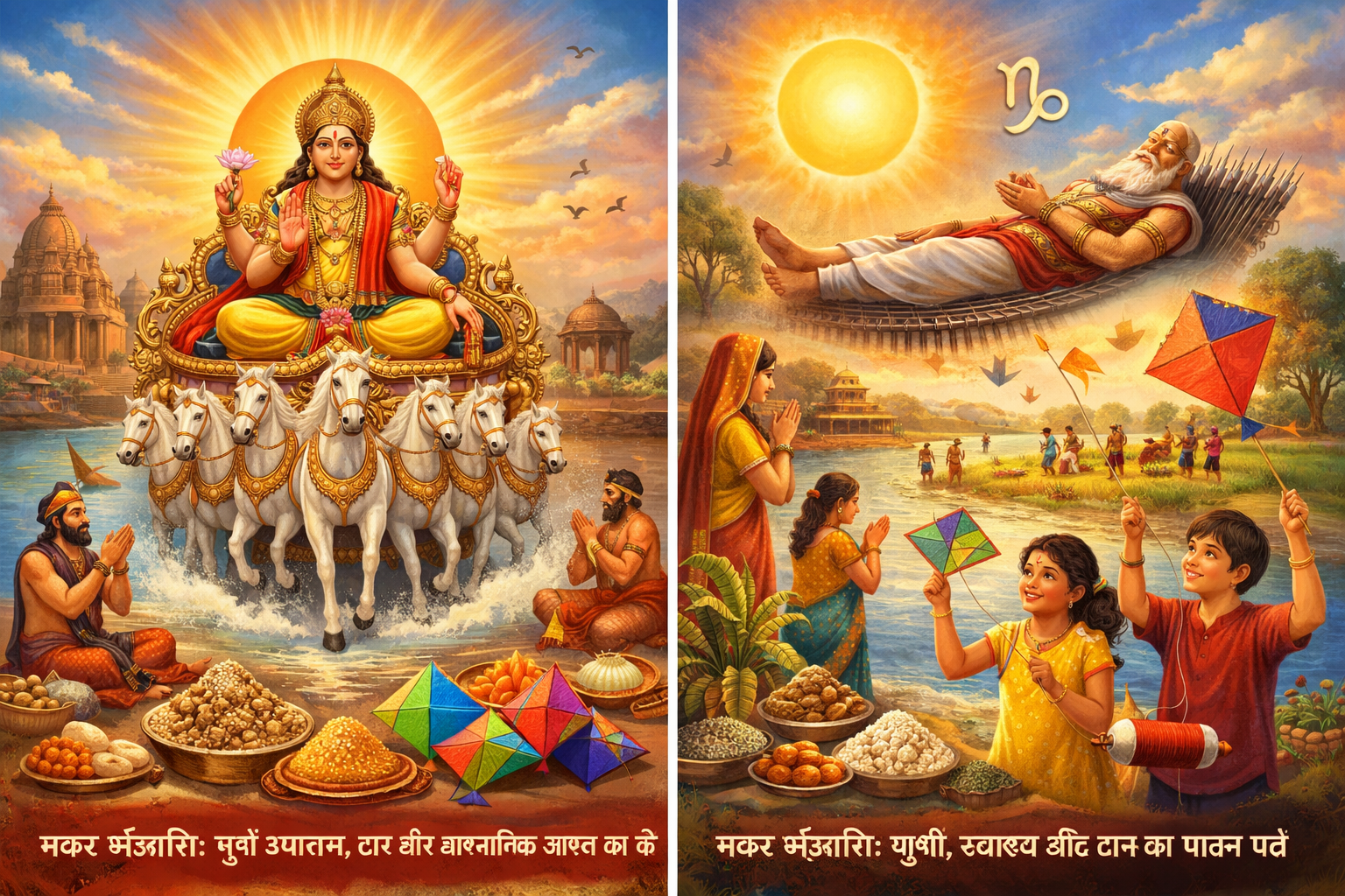 मकर संक्रांति क्यों मनाई जाती है – सूर्य उत्तरायण पर्व