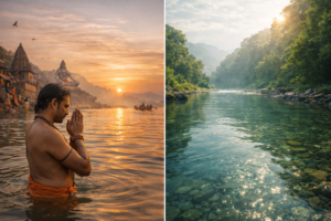 गंगा प्रदूषण और मानव जिम्मेदारी – गंगा स्नान का सही अर्थ