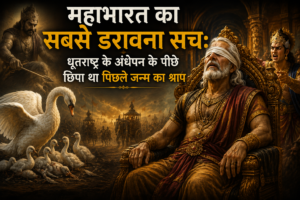 धृतराष्ट्र के अंधेपन के पीछे छिपा पिछले जन्म का श्राप और कौरव वंश का विनाश